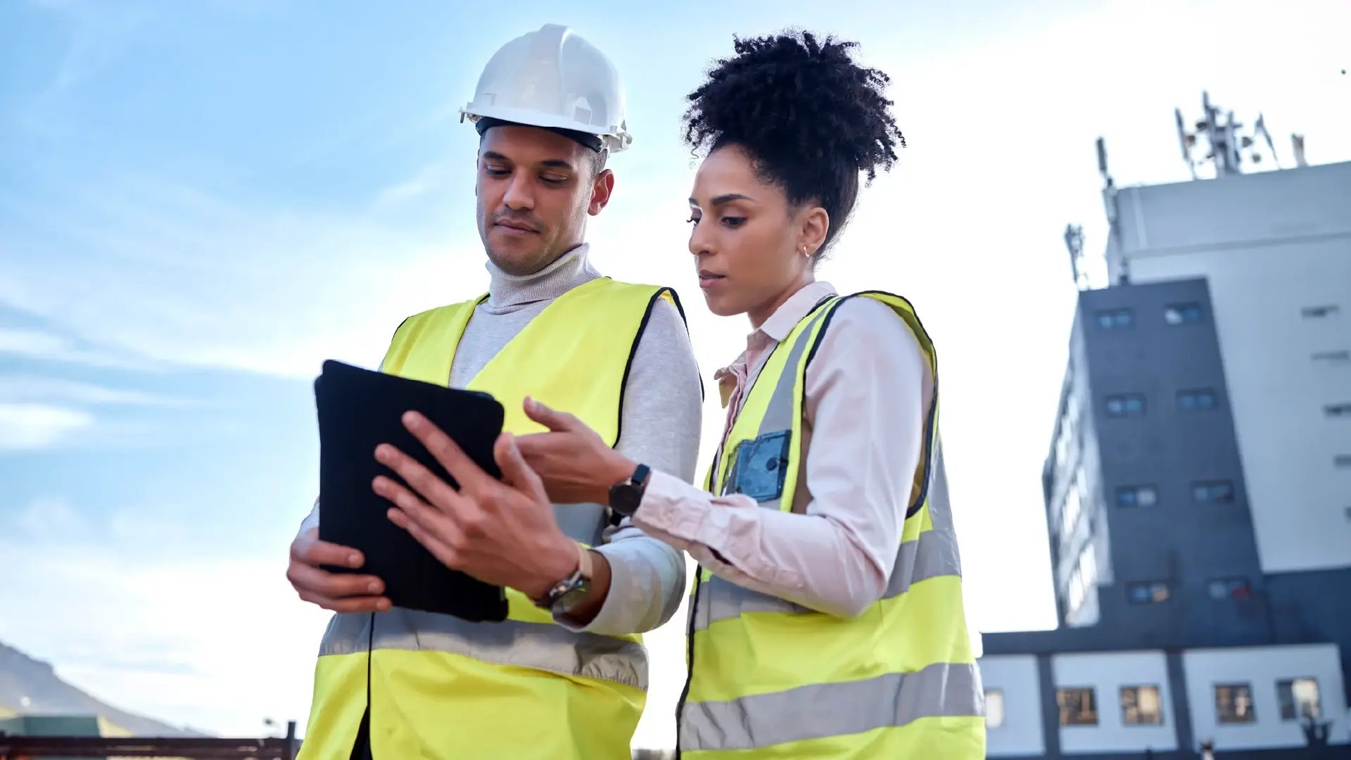 Architect-tablet-construction_Occupational health_Compliance and risk management_Altron HealthTech