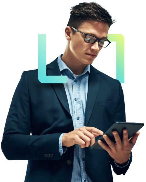 Occupational health, workforce wellbeing and compliance_Businessman Tablet_Altron HealthTech Occupational health, workforce wellbeing and compliance_Businessman Tablet_Altron HealthTech